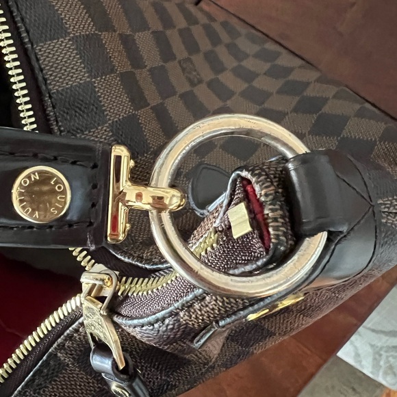 Louis Vuitton Damier Ebene Zip Shoulder Bag - Picture 8 of 15